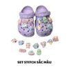 Set Jibbitz Stitch Sắc Màu