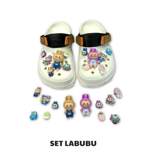 Set Jibbitz Labubu